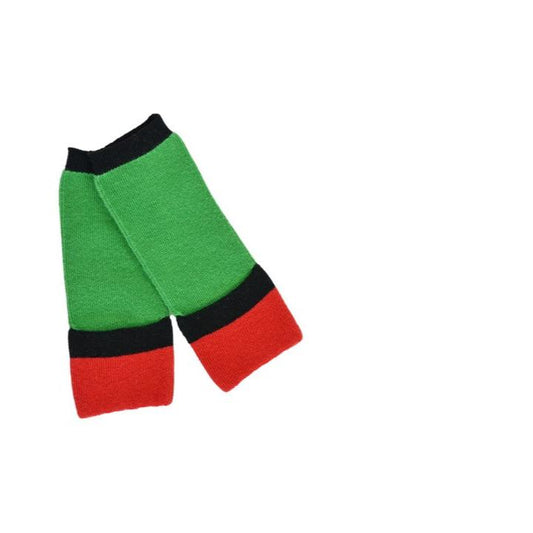 Baby Gripper socks - Green/Red