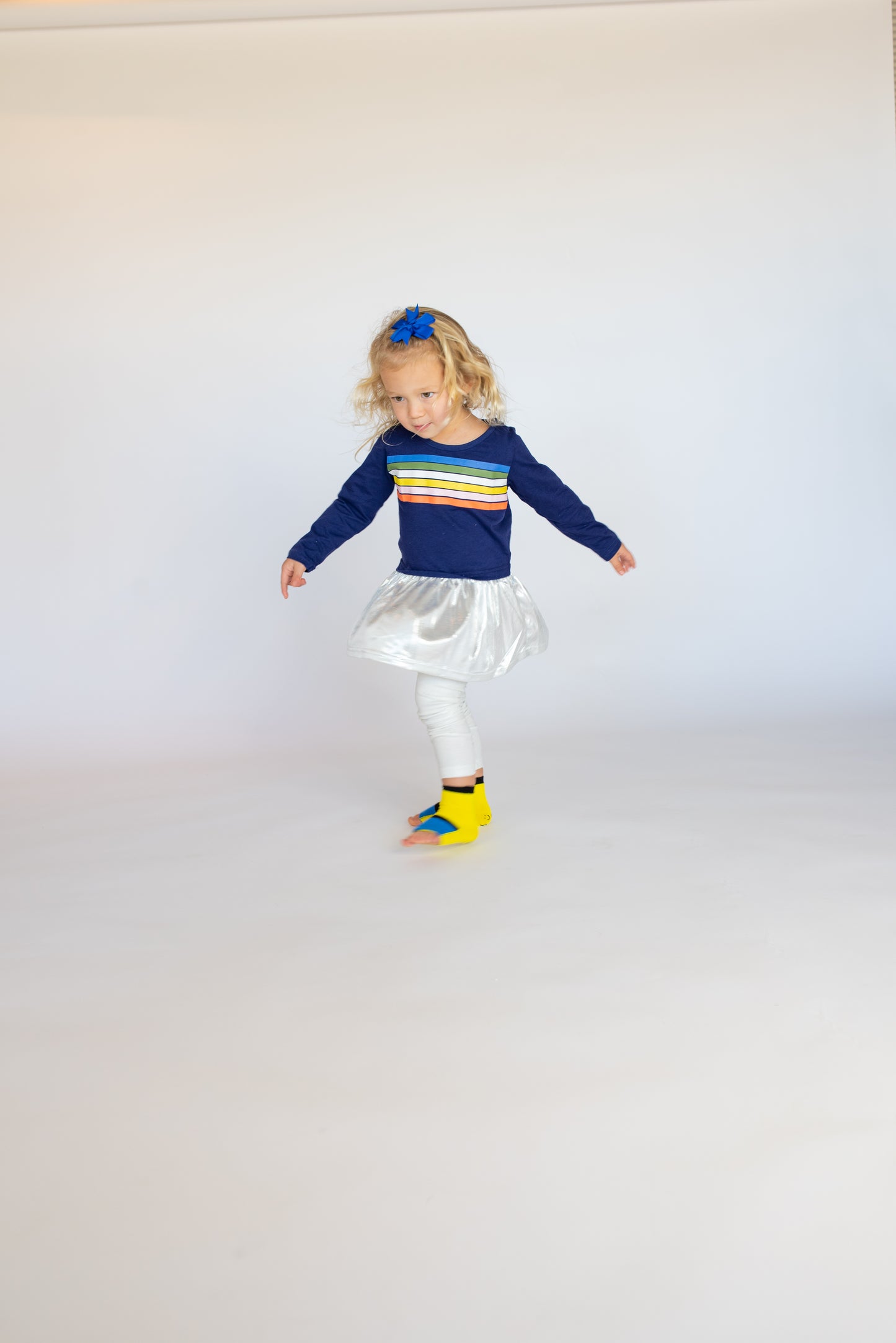 Toddler Socks - Yellow and Blue