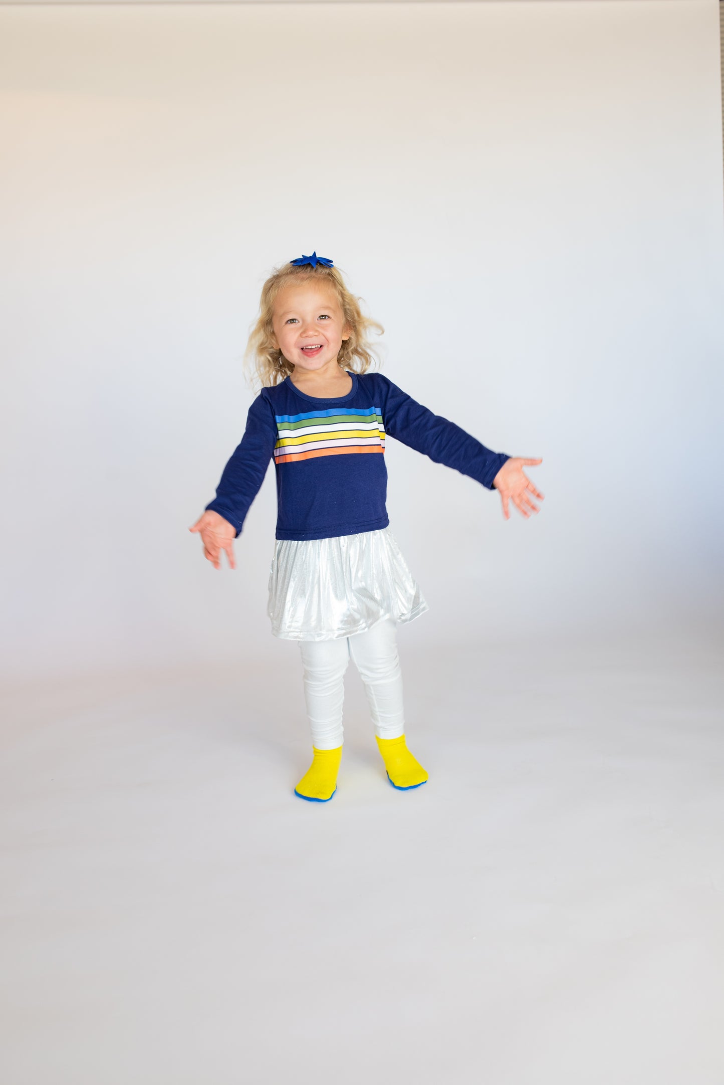 Toddler Socks - Yellow and Blue