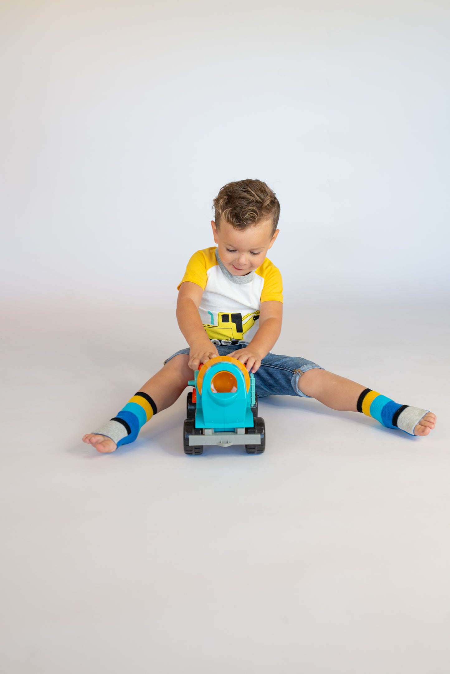 Toddler Socks - Blue stripes