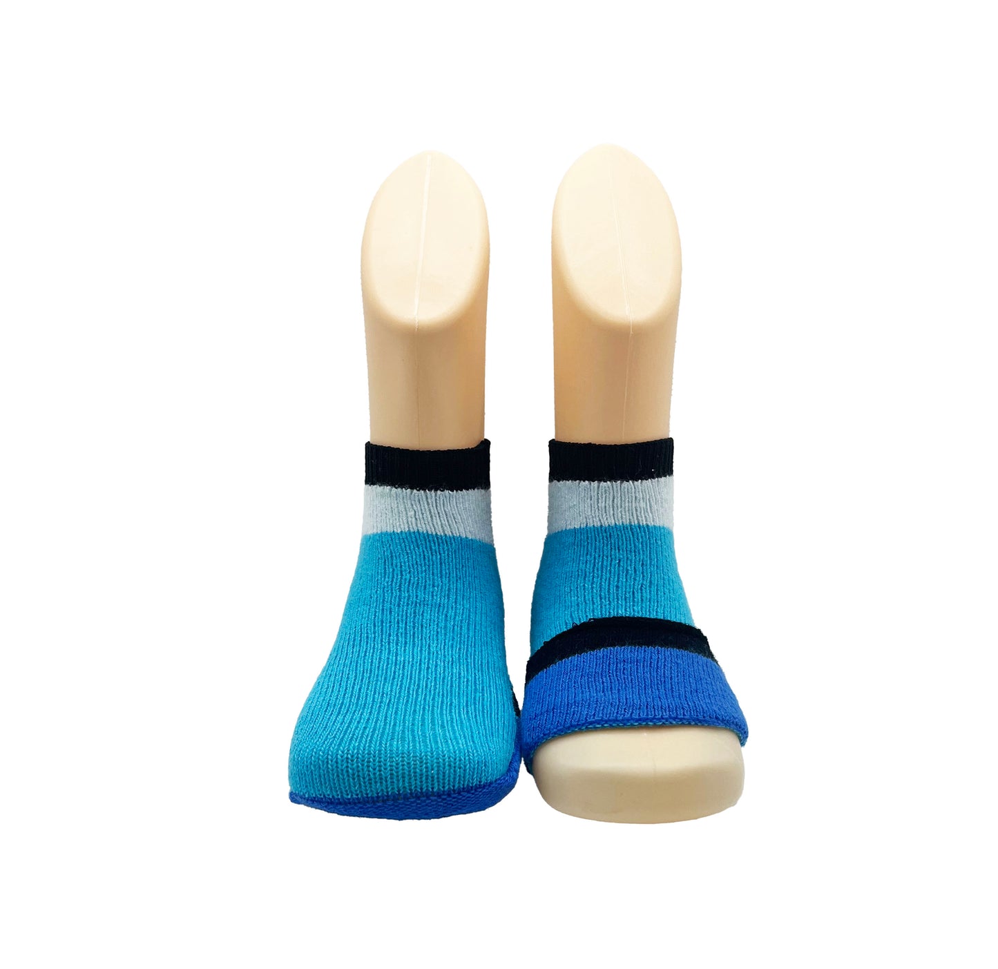 Baby gripper socks - Blue , Cotton, Soft