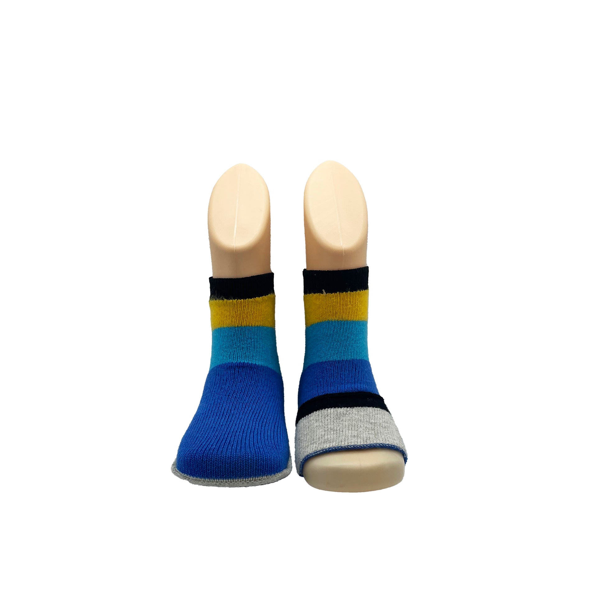 Peekaboo toddler socks - Blue