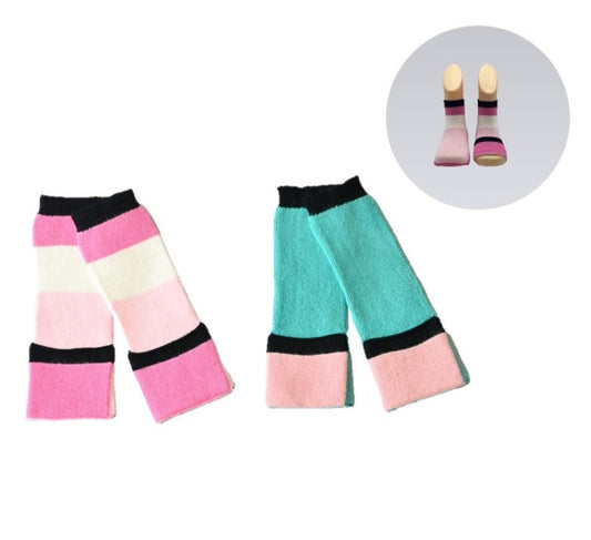 Peekaboo toddler socks - 2 pack - Pink